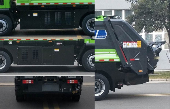 宇通牌YTZ5101ZYSD0BEV純電動壓縮式垃圾車公告圖片
