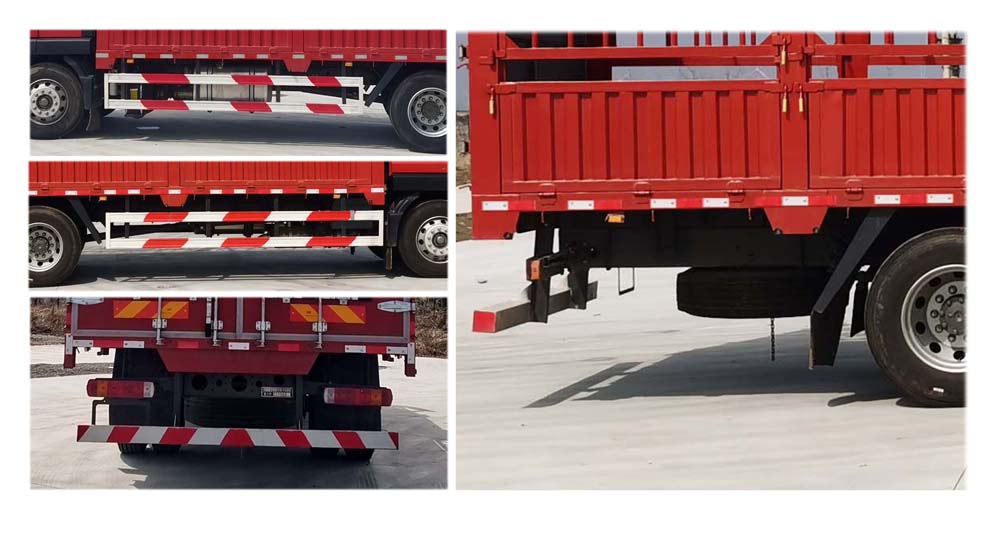 豪沃牌ZZ5187CCYK501GF1倉(cāng)柵式運(yùn)輸車(chē)公告圖片