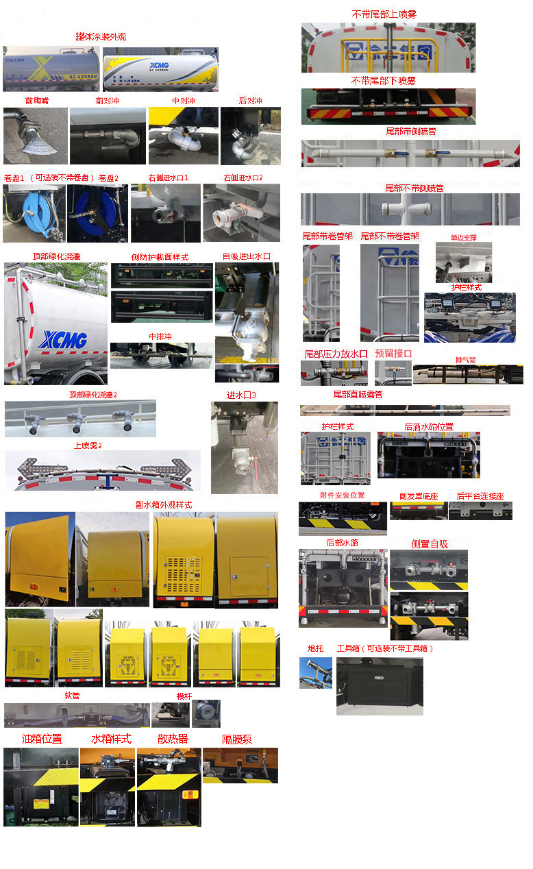 徐工牌DXA5182GQXD6護(hù)欄清洗車公告圖片