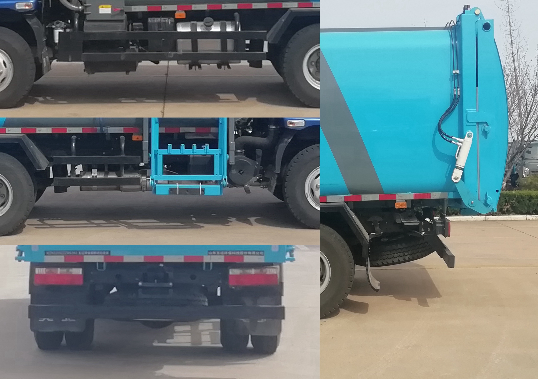 五征牌WZK5100ZZZW63K6自裝卸式垃圾車公告圖片