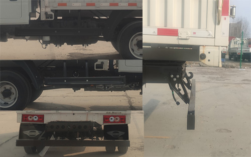 福田牌BJ5046CCY8ADA-51倉柵式運輸車公告圖片