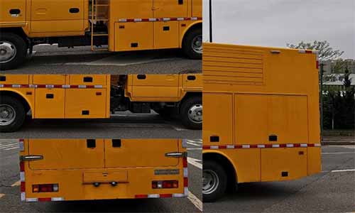 笛沃牌DWP5071TPSD1大流量排水搶險車公告圖片