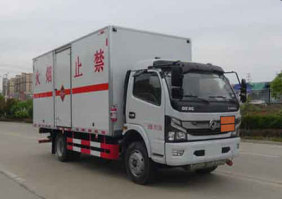 易燃气体厢式运输车