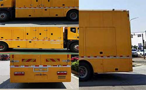 笛沃牌DWP5180TPSD1大流量排水搶險車公告圖片