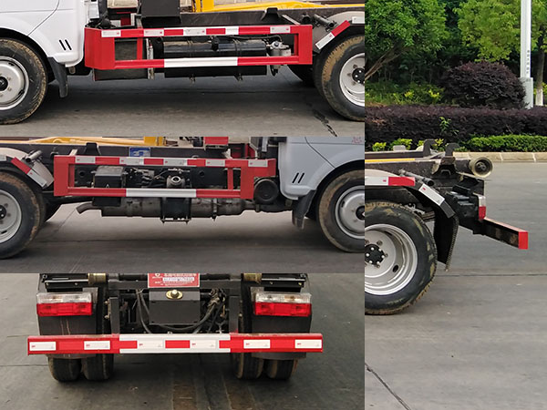 凱力風(fēng)牌KLF5041ZXXE6車廂可卸式垃圾車公告圖片