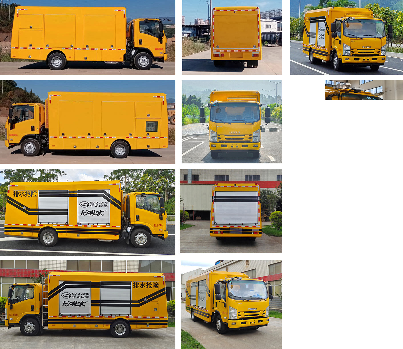 龍吸水牌FLG5100TPS76Q大流量排水搶險(xiǎn)車公告圖片