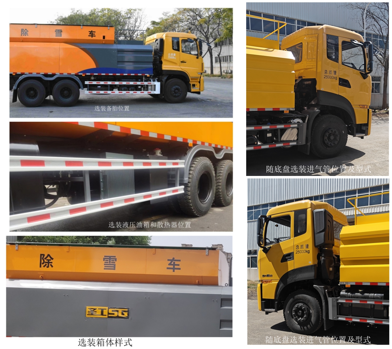 圣工牌HGY5253TCX除雪車公告圖片