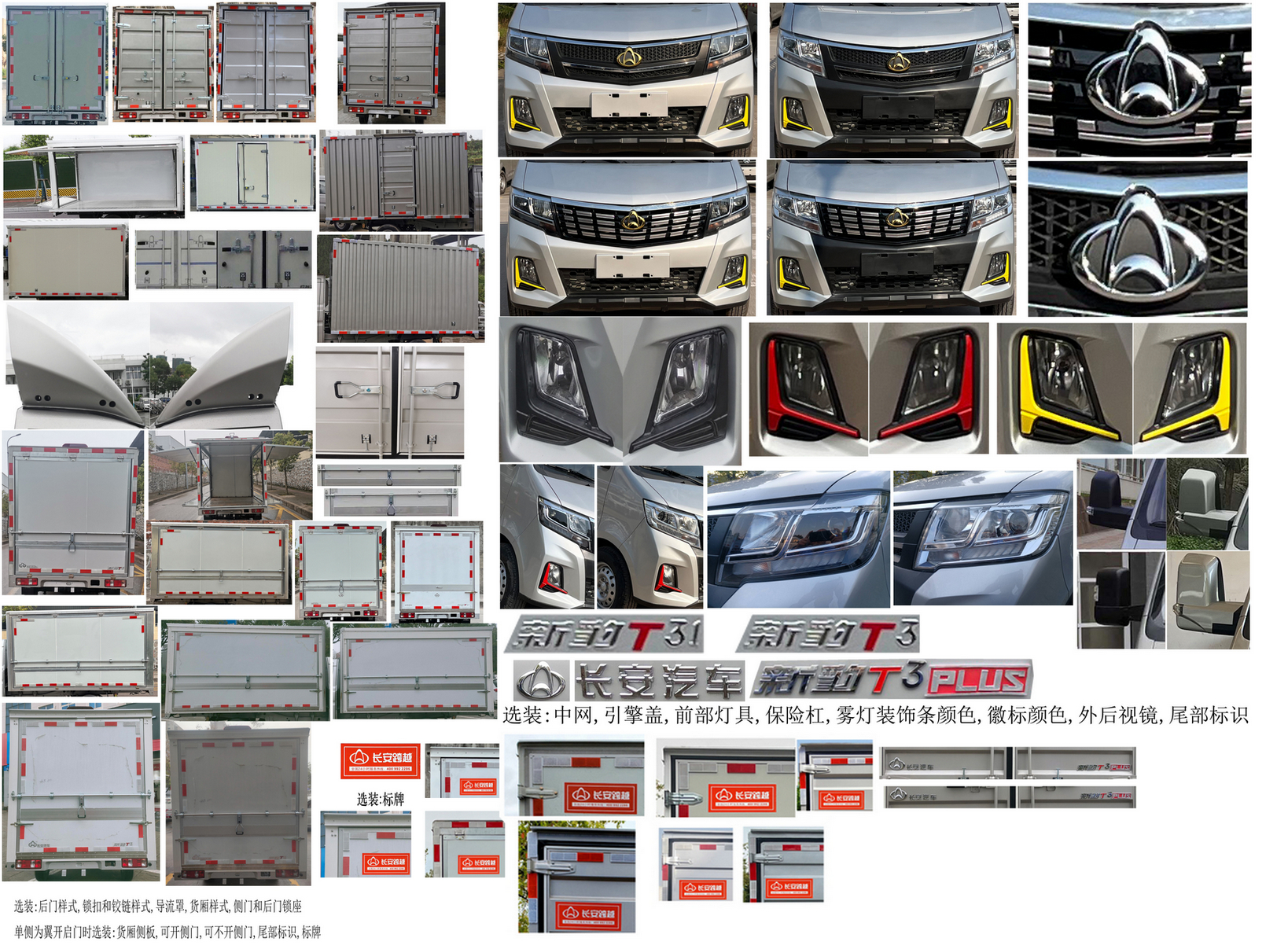 長(zhǎng)安牌SC5031XYKTMD6B1翼開啟廂式車公告圖片