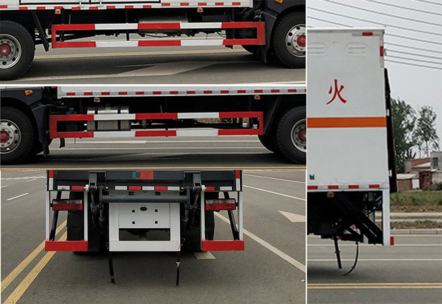 大力牌DLQ5180XRYEQ6易燃液體廂式運輸車公告圖片