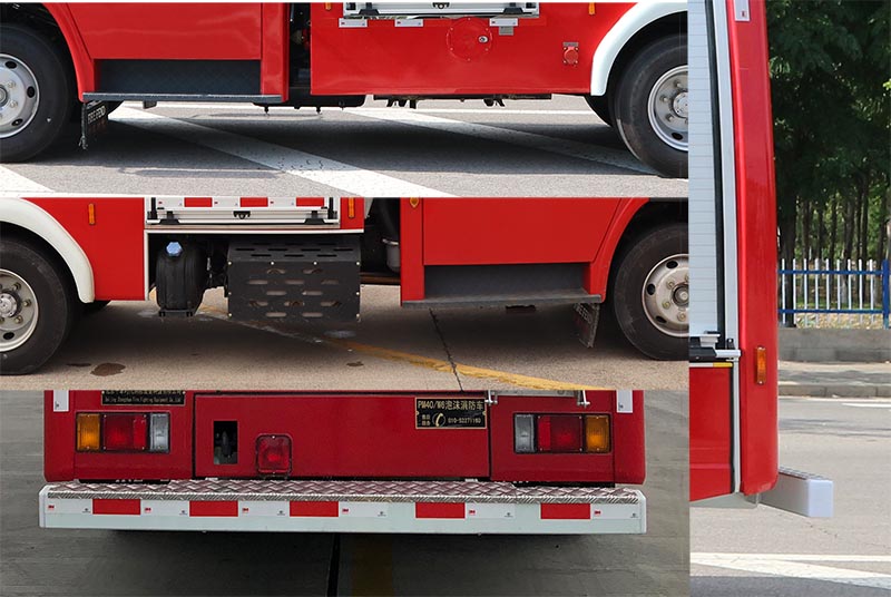 中卓時(shí)代牌ZXF5100GXFPM40/W6泡沫消防車(chē)公告圖片