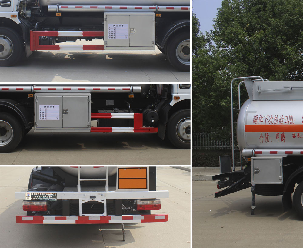 潤知星牌SCS5120GRYEQ6易燃液體罐式運輸車公告圖片