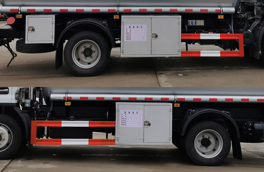 潤知星牌SCS5120GRYEQ6易燃液體罐式運輸車公告圖片