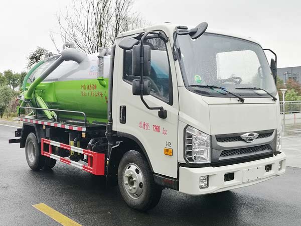 程力威牌CLW5070GXWB6吸污車公告圖片