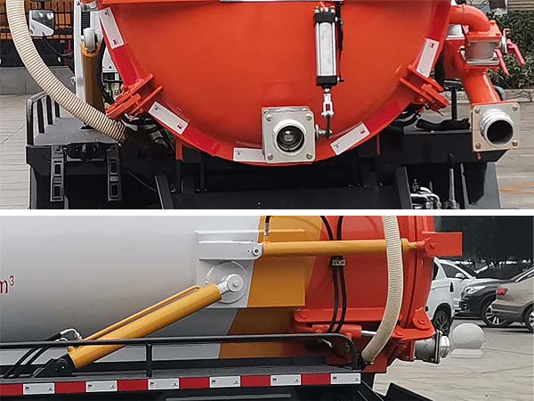 程力威牌CLW5070GXWB6吸污車公告圖片