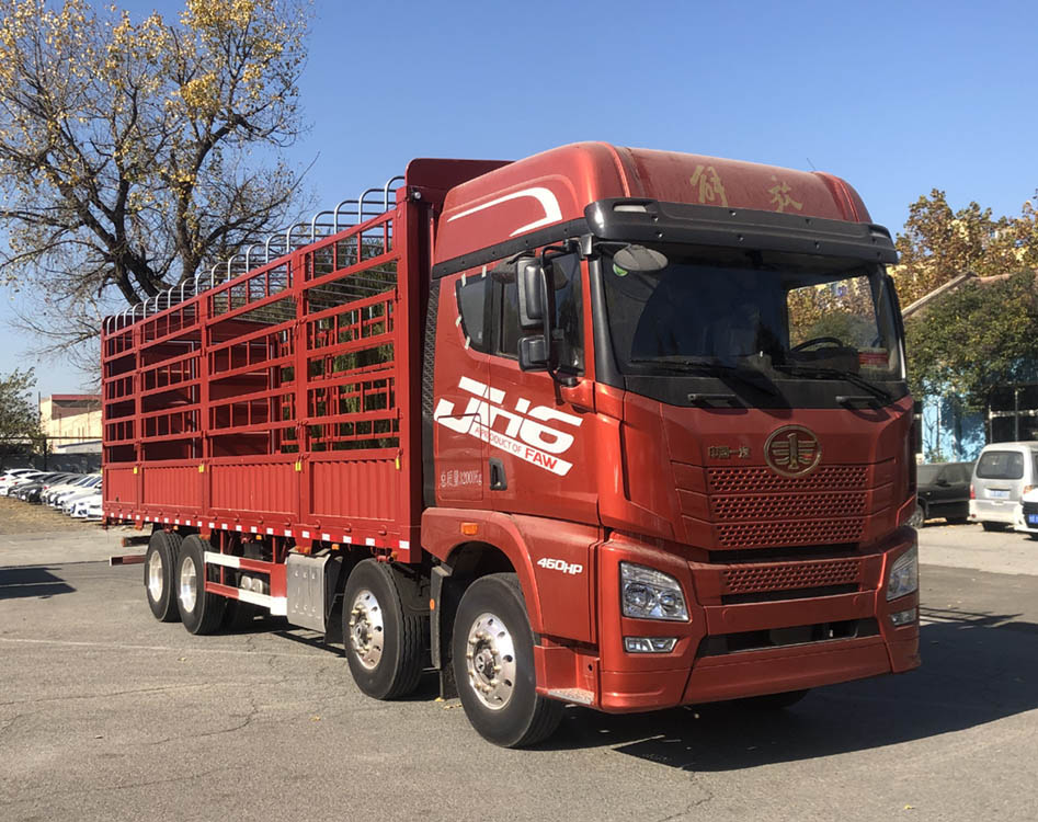 解放牌CA5320CCYP25K2L7T4E6A80倉柵式運輸車公告圖片