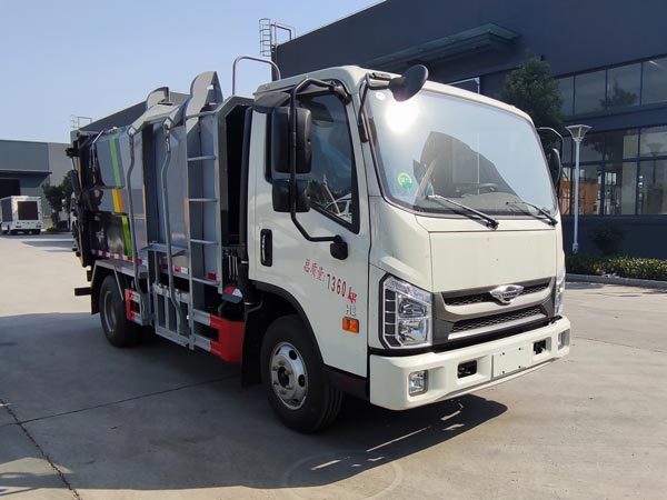 程力威牌CLW5070ZZZBDP自裝卸式垃圾車