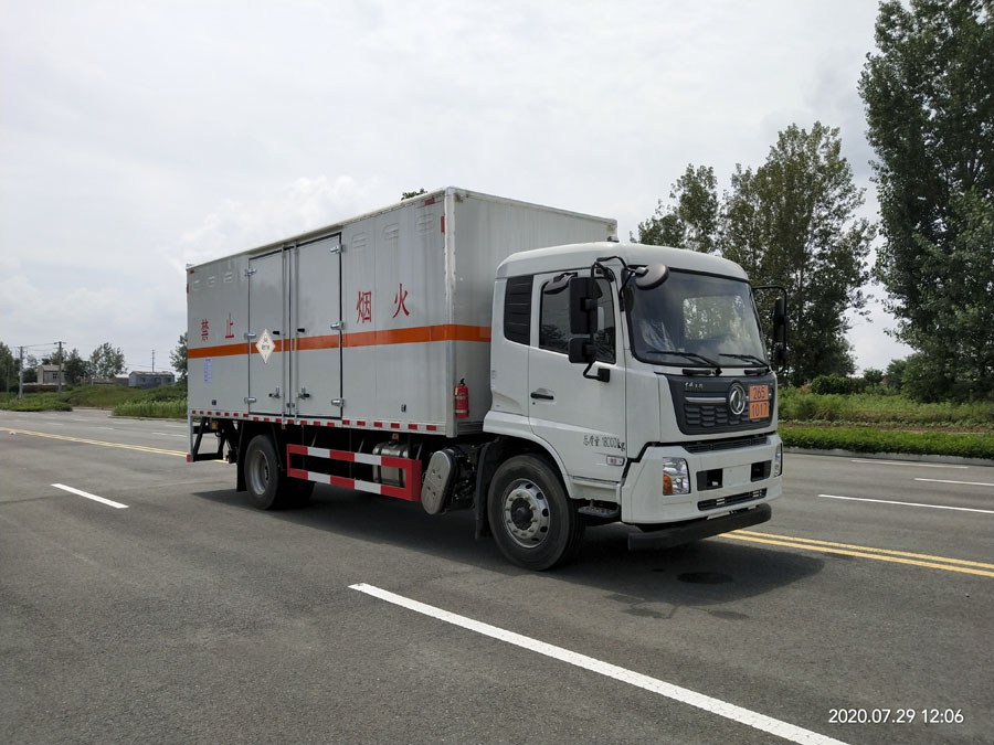 大力牌DLQ5180XDQDFH6毒性氣體廂式運輸車公告圖片