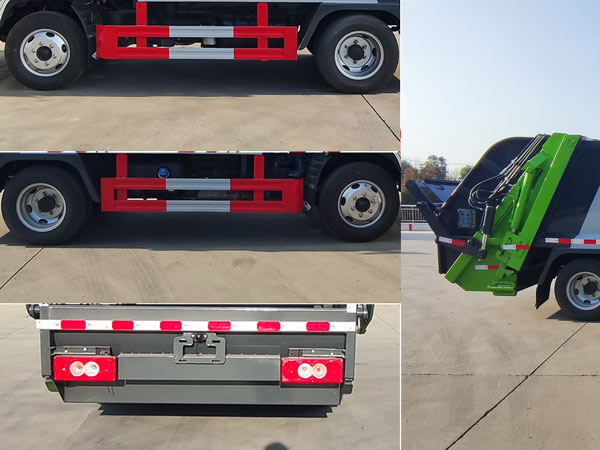 程力威牌CLW5040ZYSBDP壓縮式垃圾車公告圖片