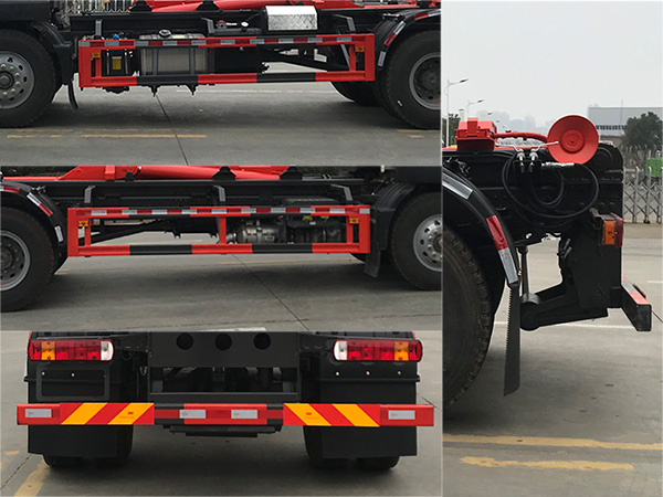帝王環(huán)衛(wèi)牌HDW5180ZXXZZ6車廂可卸式垃圾車公告圖片
