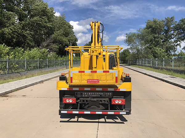 北重電牌BZD5040JGK-A2高空作業(yè)車公告圖片