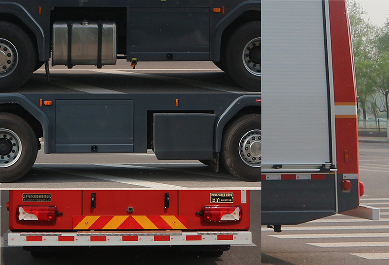 中卓時(shí)代牌ZXF5430GXFPM240/S6泡沫消防車(chē)公告圖片