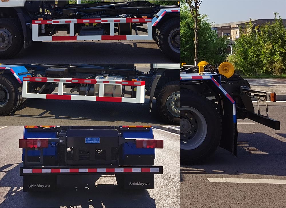 山花牌JHA5185ZXXZZA6車廂可卸式垃圾車公告圖片