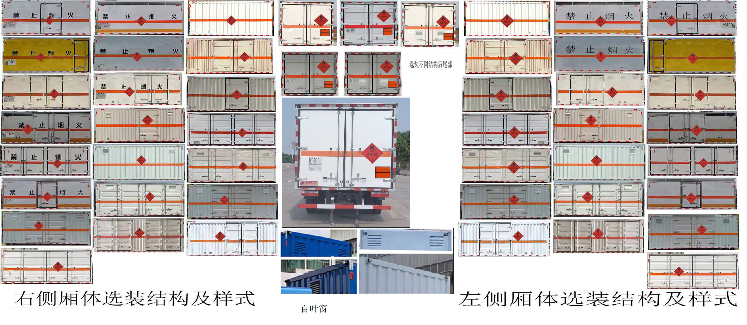 專威牌HTW5041XRQCA6易燃?xì)怏w廂式運(yùn)輸車公告圖片
