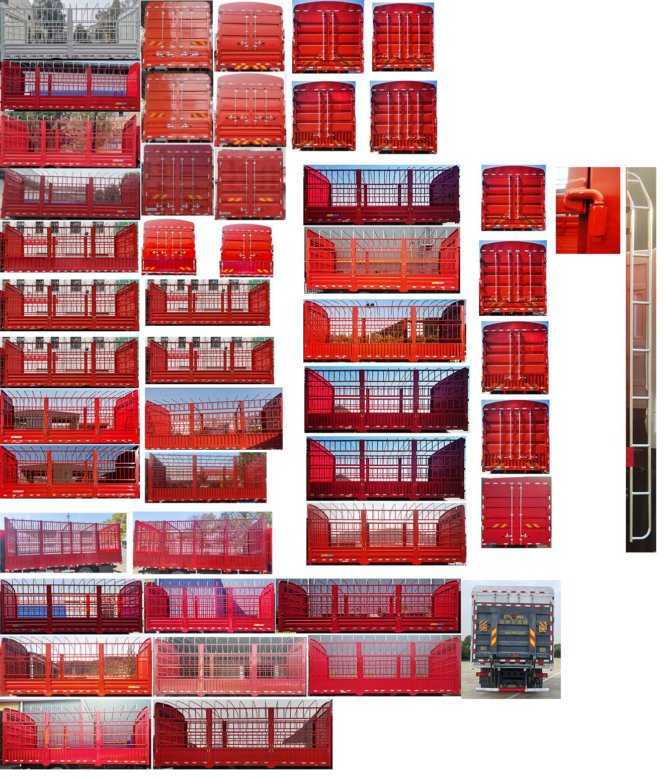 東風(fēng)牌DFH5180CCYEX15倉(cāng)柵式運(yùn)輸車公告圖片