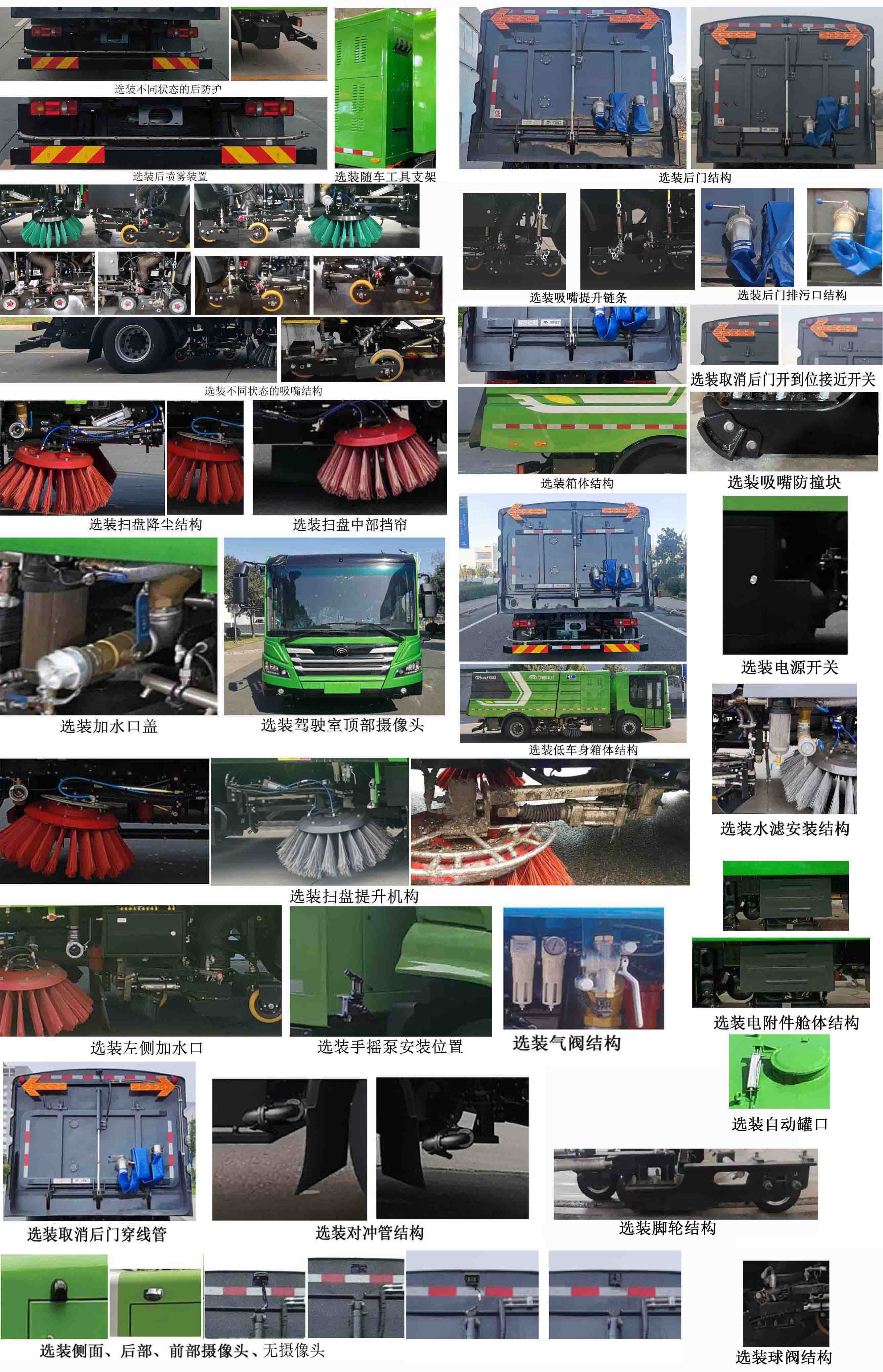 宇通牌YTZ5186TXSD0BEV純電動(dòng)洗掃車公告圖片