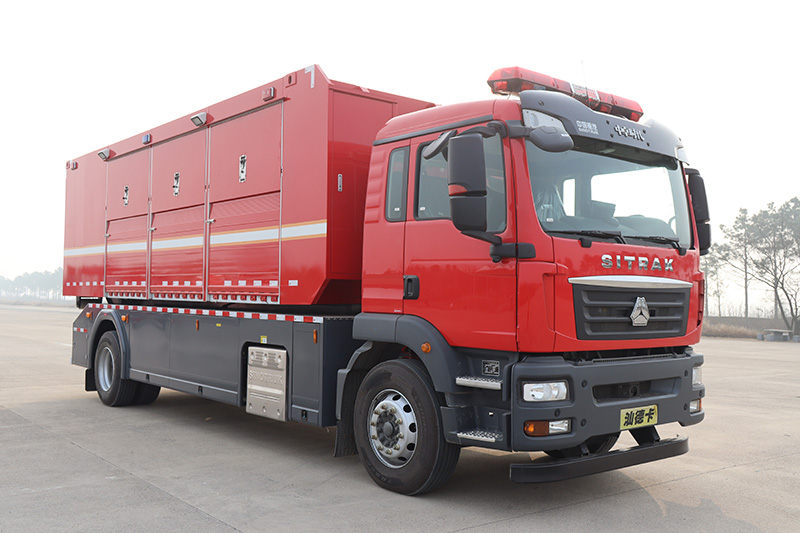 中卓時代牌ZXF5180TXFZX80/ST6自裝卸式消防車公告圖片