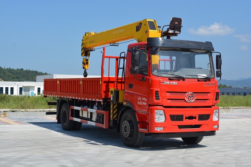 匯合牌HHH5180JSQST6隨車起重運輸車