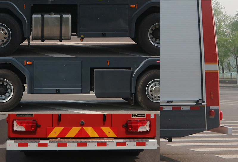 中卓時(shí)代牌ZXF5430GXFSG240/S6水罐消防車公告圖片