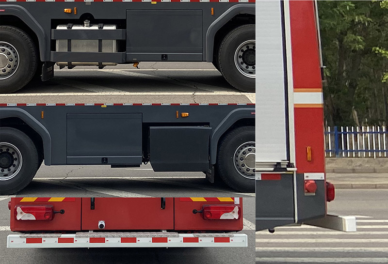 中卓時(shí)代牌ZXF5431GXFSG240/S6水罐消防車公告圖片