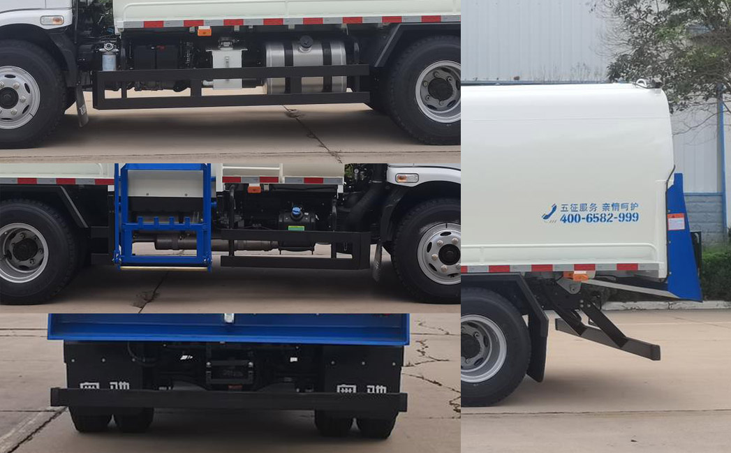 五征牌WZK5110TCAW63K6餐廚垃圾車公告圖片