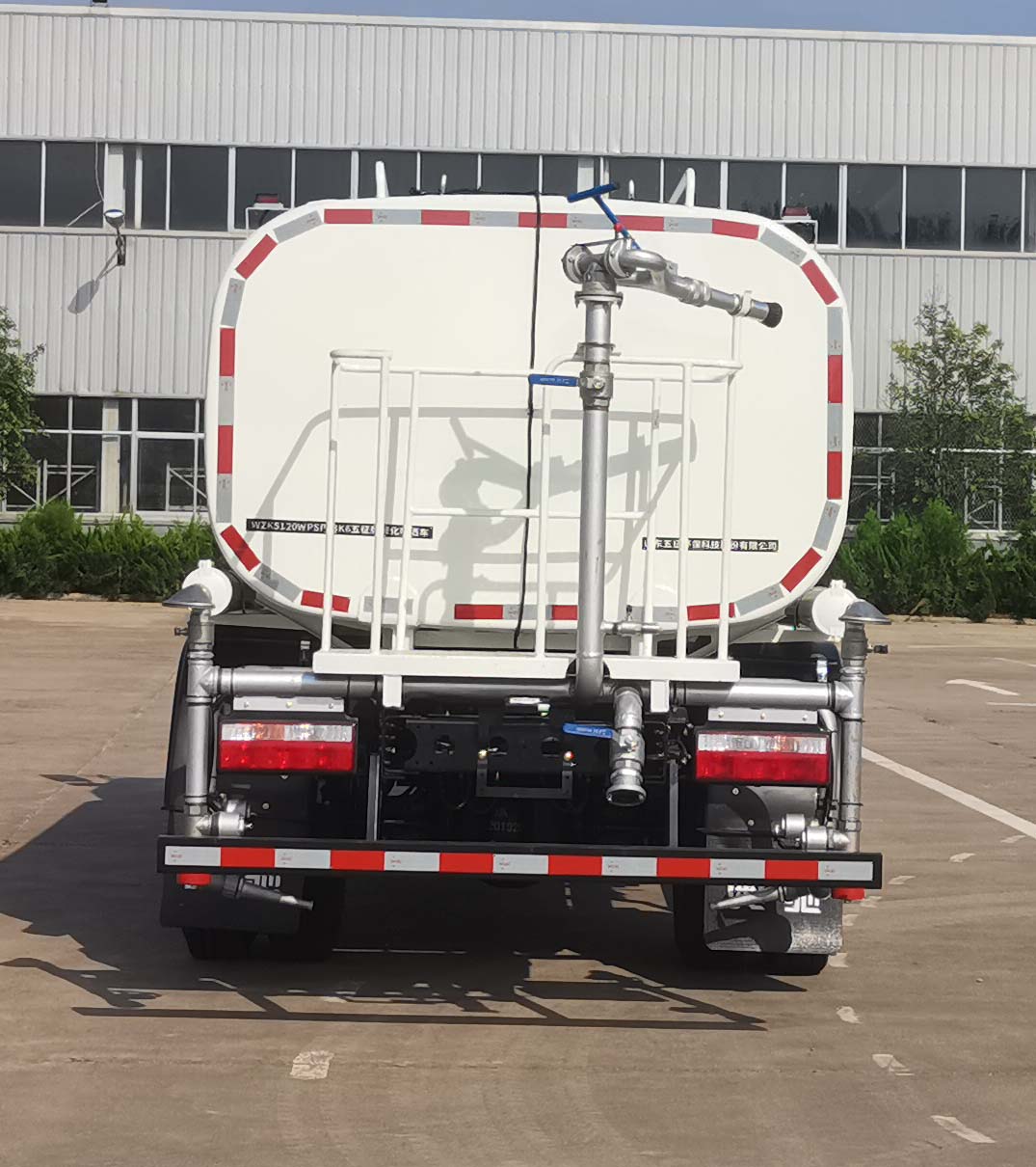 五征牌WZK5120GPSW63K6綠化噴灑車公告圖片