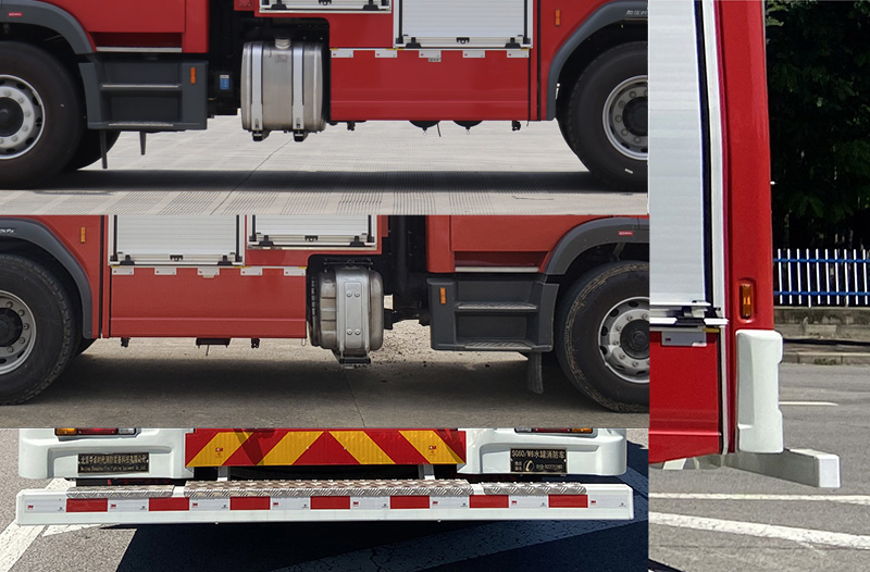 中卓時(shí)代牌ZXF5180GXFSG60/W6水罐消防車公告圖片