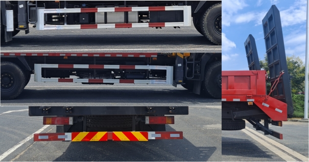 猛卡士特牌XCL5256JSQ6隨車起重運輸車公告圖片