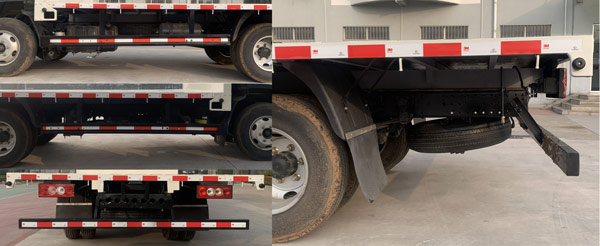 福田牌BJ5046TPB9JDA-51平板運(yùn)輸車公告圖片