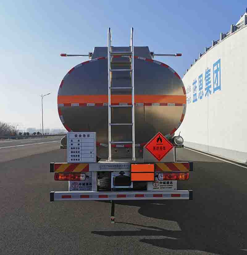 中城通達(dá)牌CLE5323GYYFA1鋁合金運(yùn)油車公告圖片