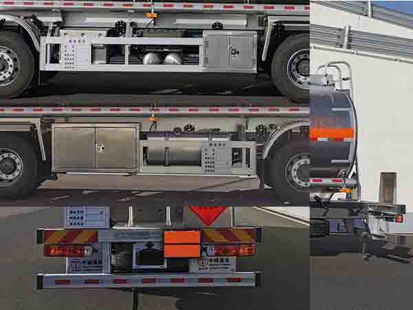 中城通達(dá)牌CLE5323GYYFA1鋁合金運(yùn)油車公告圖片