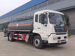 程力牌CL5180GFWD6腐蚀性物品罐式运输车