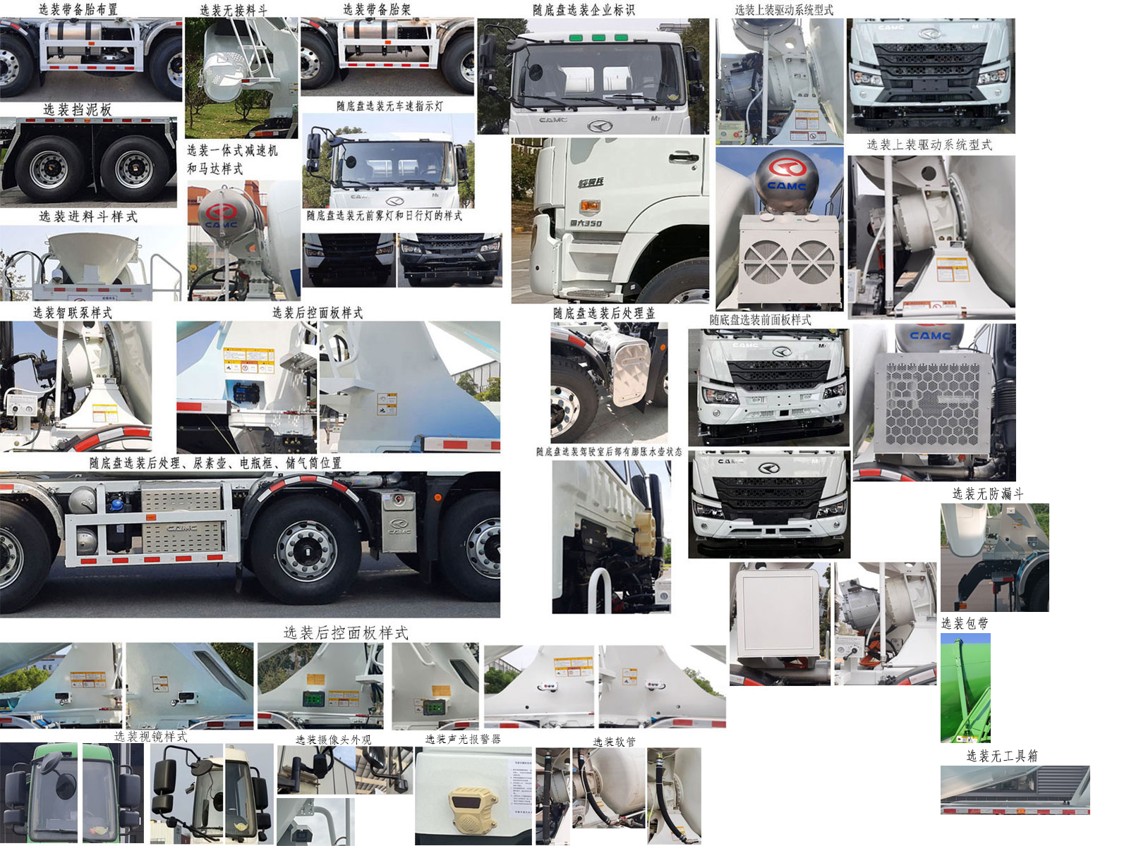 星馬牌AH5316GJB6L6混凝土攪拌運(yùn)輸車公告圖片