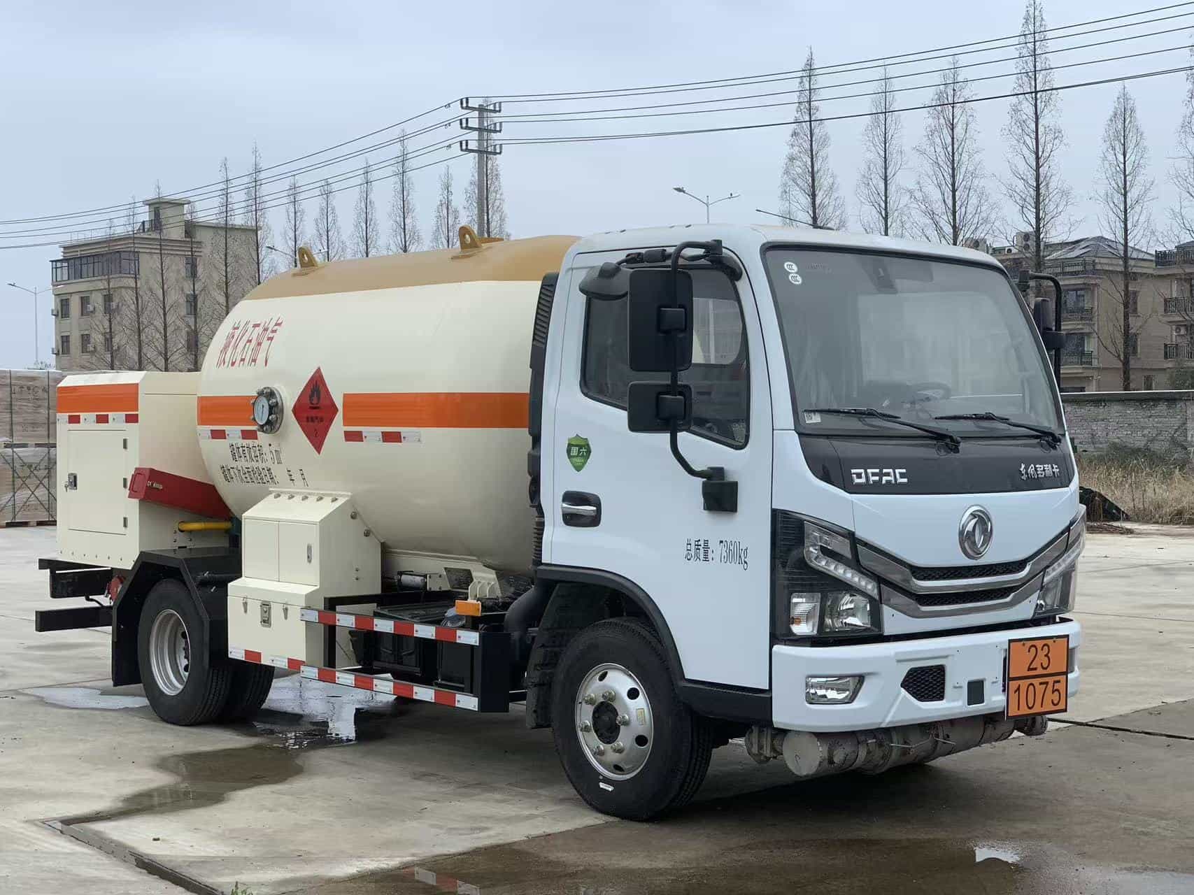 全象牌JXT5070GYQ液化氣體運輸車