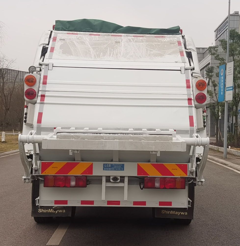 山花牌JHA5185ZYSZZA6壓縮式垃圾車公告圖片