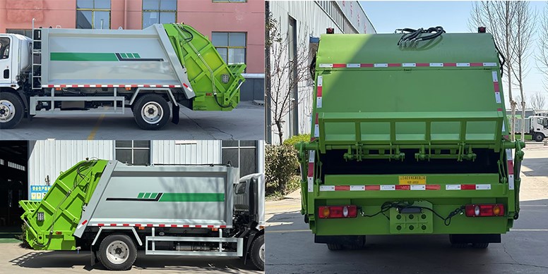 祥農(nóng)達牌SGW5120ZYSEQ6壓縮式垃圾車公告圖片