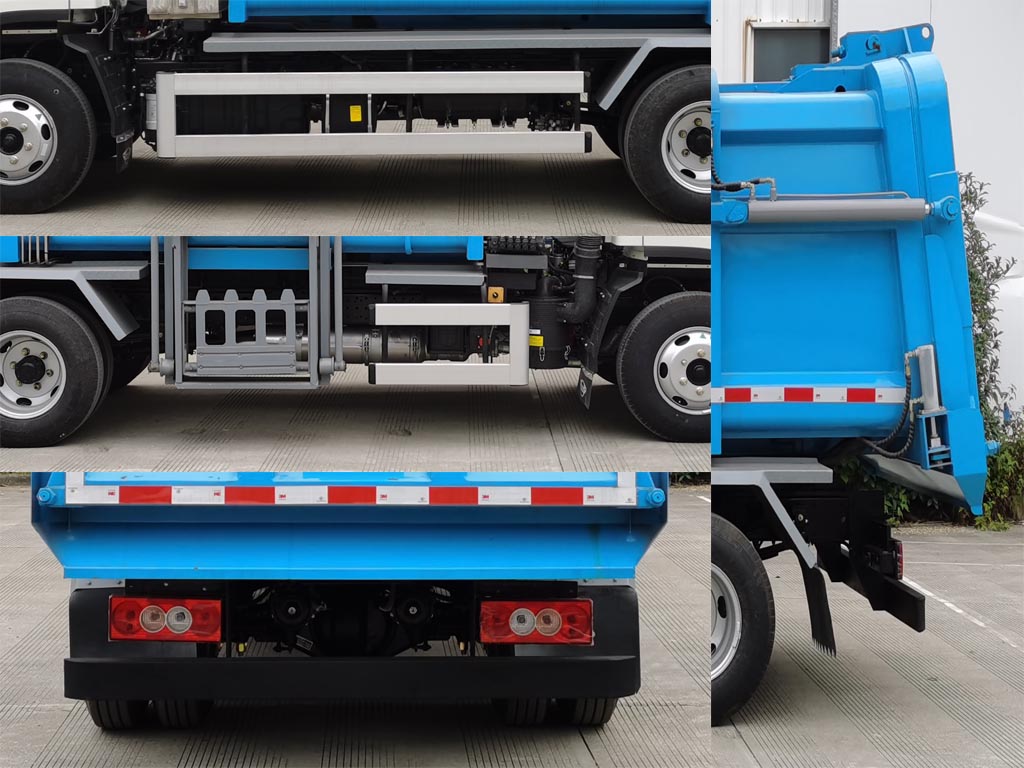 中汽牌ZQZ5072ZZZF6自裝卸式垃圾車(chē)公告圖片