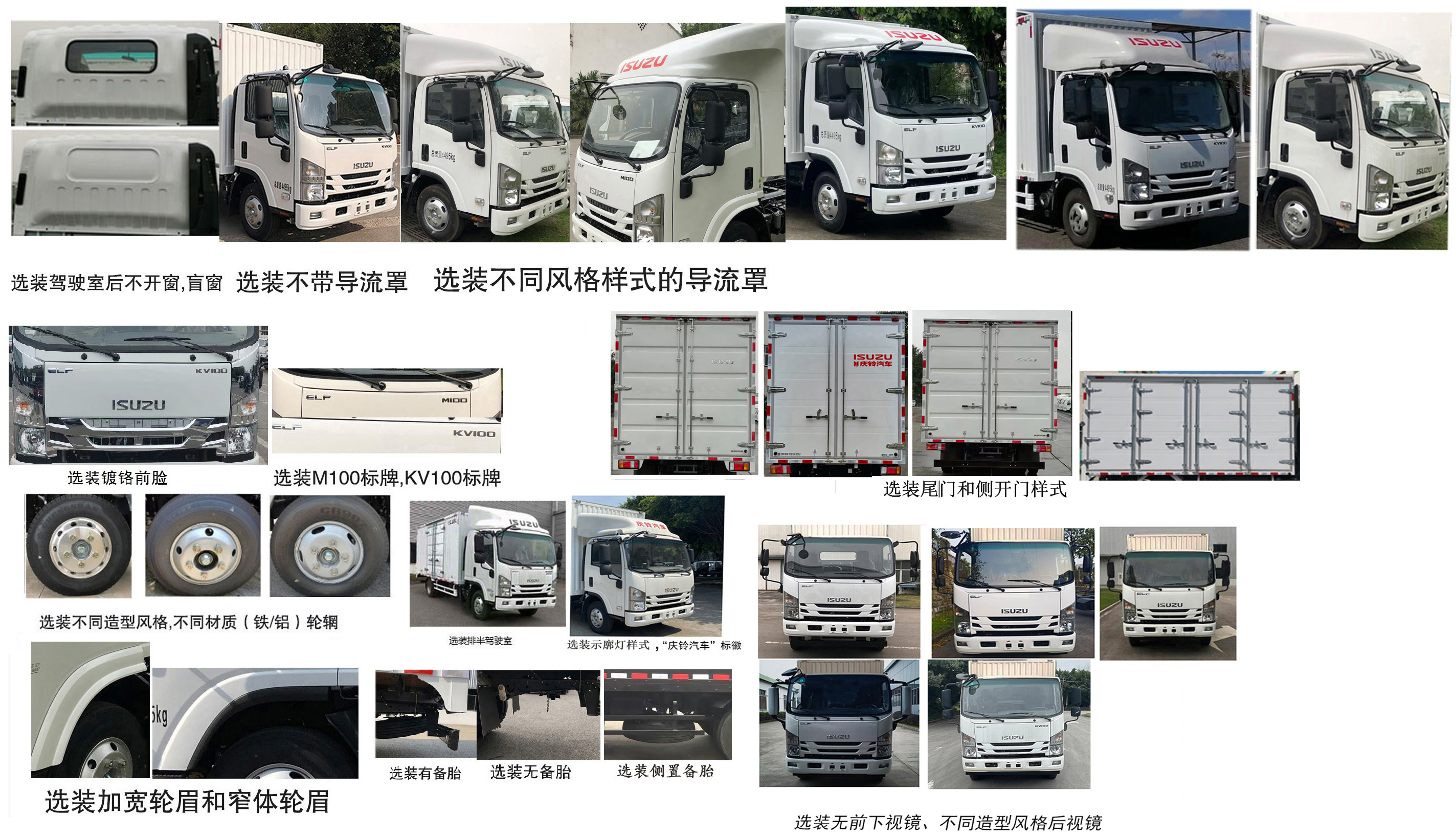 五十鈴牌QL5043XXYMVHA1廂式運輸車公告圖片