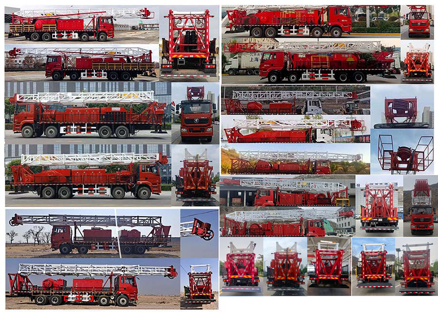 專致牌YZZ5311TXJSX6修井機(jī)公告圖片