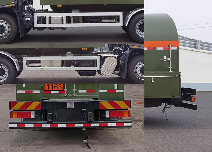 久遠(yuǎn)牌KP5180GDG毒性和感染性物品罐式運(yùn)輸車公告圖片