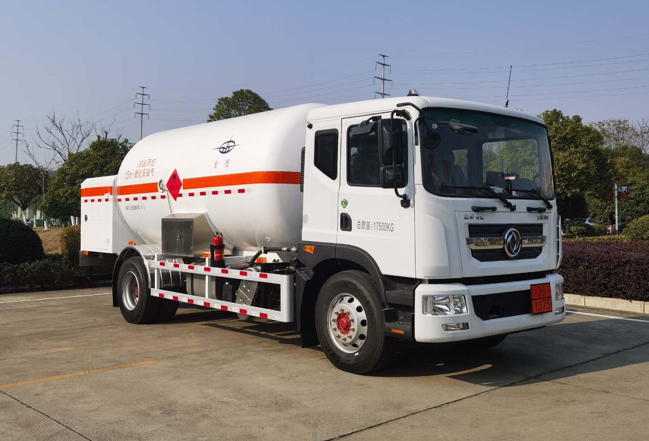 宏圖牌HT5180GYQ液化氣體運輸車